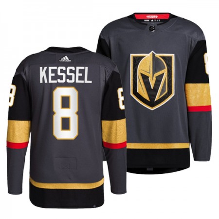 Vegas Golden Knights Hockeydrakt Phil Kessel 8 Svart Tredje Adidas Authentic - Herre